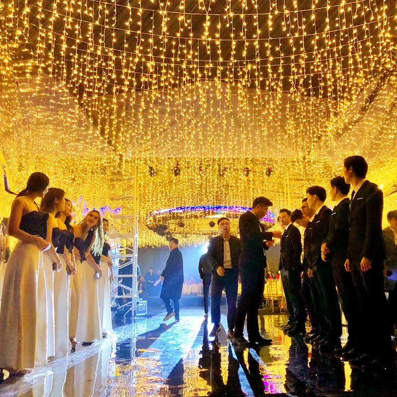 LED curtain ice waterfall light string