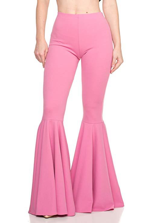 Casual Waist Fashion Pleated Flared Pants