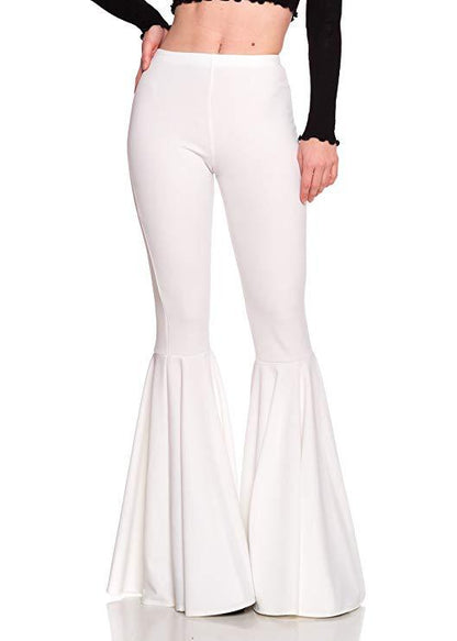 Casual Waist Fashion Pleated Flared Pants