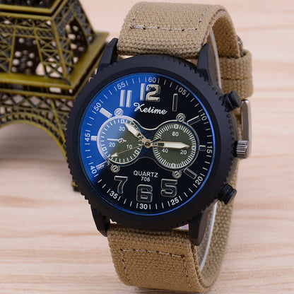 Belt Watches Men Classic Blue