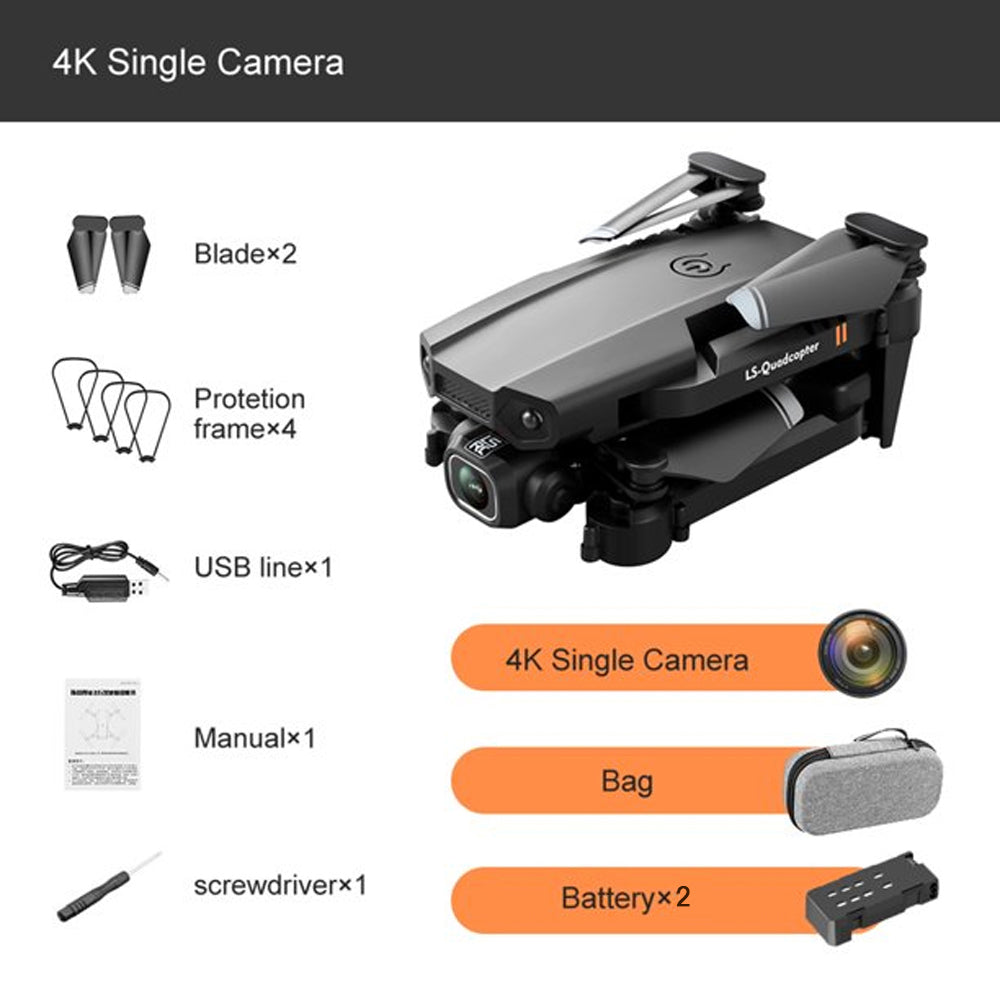 Mini Foldable Aerial Camera Drone in 4K HD Resolution with Bag (USB power  supply)_28