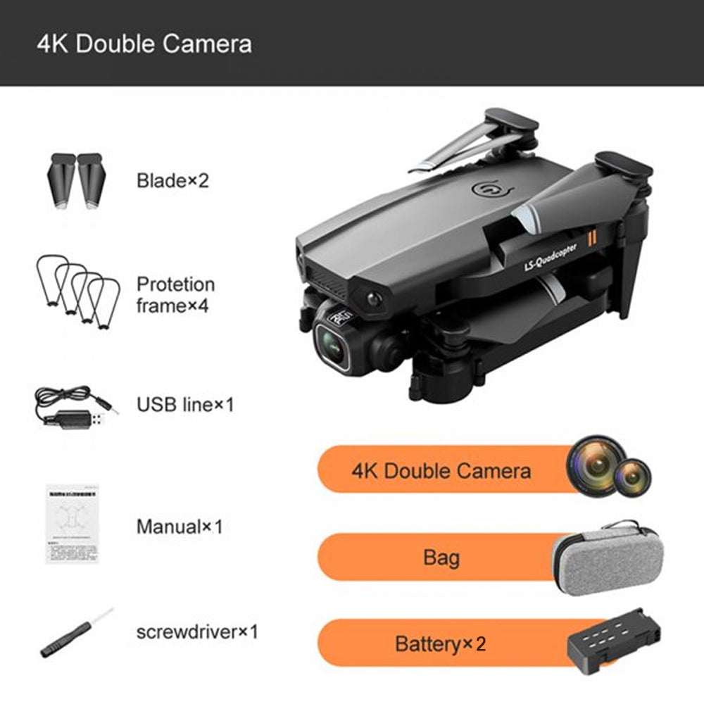 Mini Foldable Aerial Camera Drone in 4K HD Resolution with Bag (USB power  supply)_29