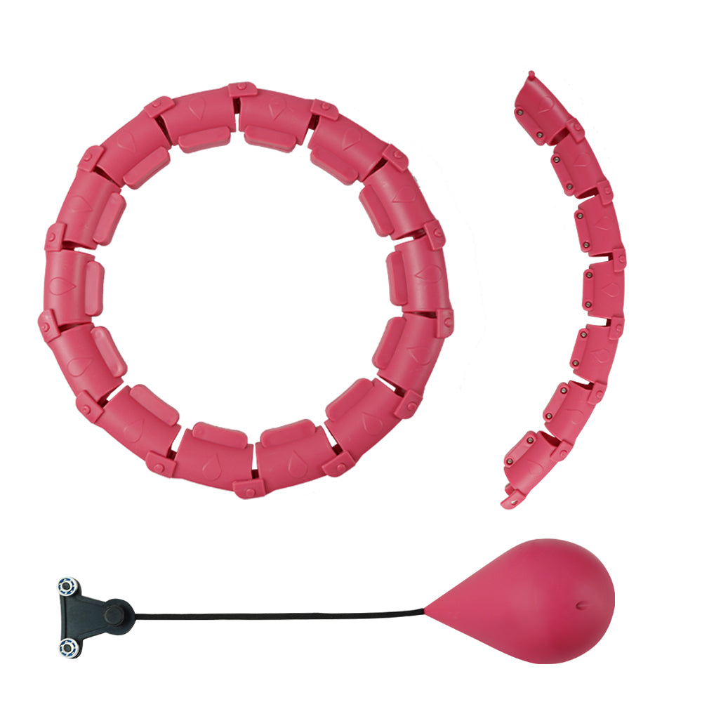 Adjustable Abdominal Exercise Massage Hoops_7