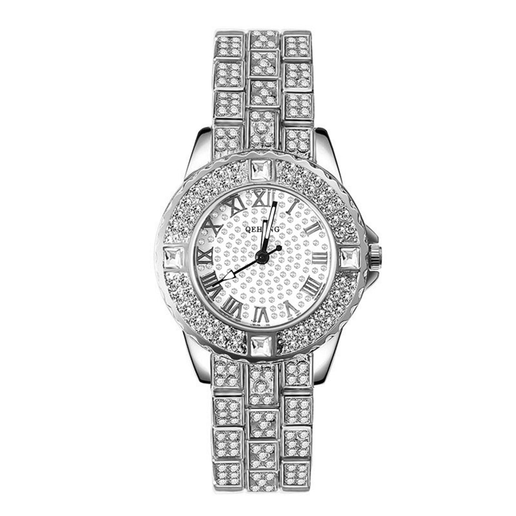 Diamond Women Gold Wrist Watches Luxury