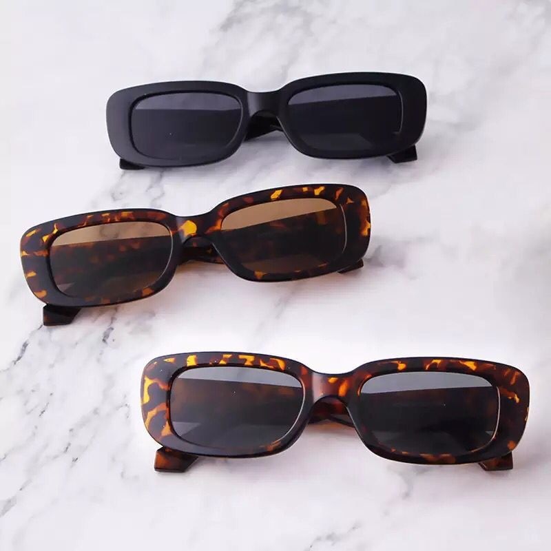 Classic Retro Square Sunglasses Women Brand Vintage