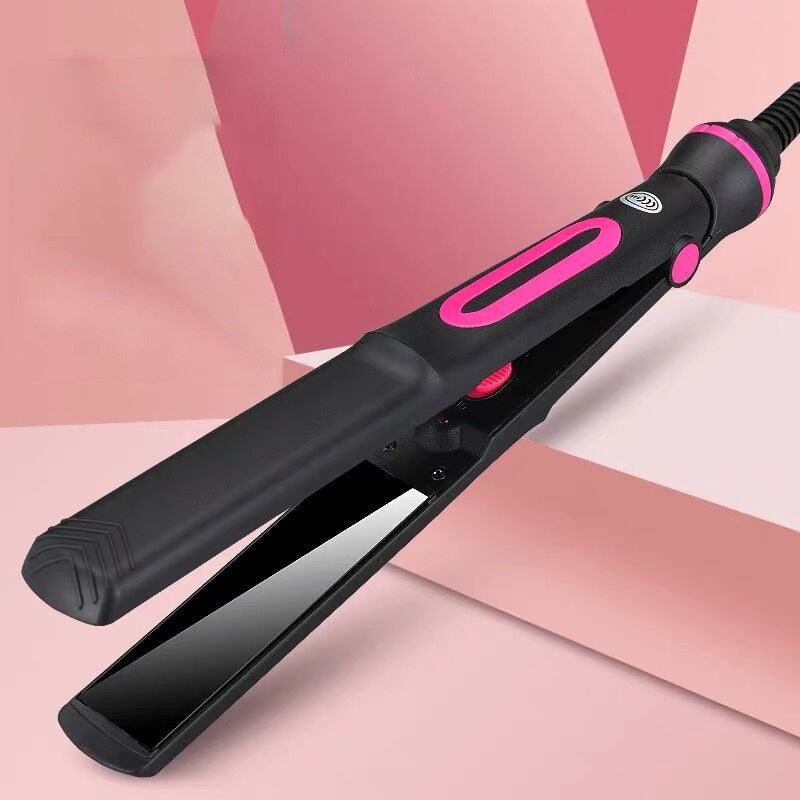 Hair Straightener Temperature Adjustment Flat Iron Salon Styling Tool