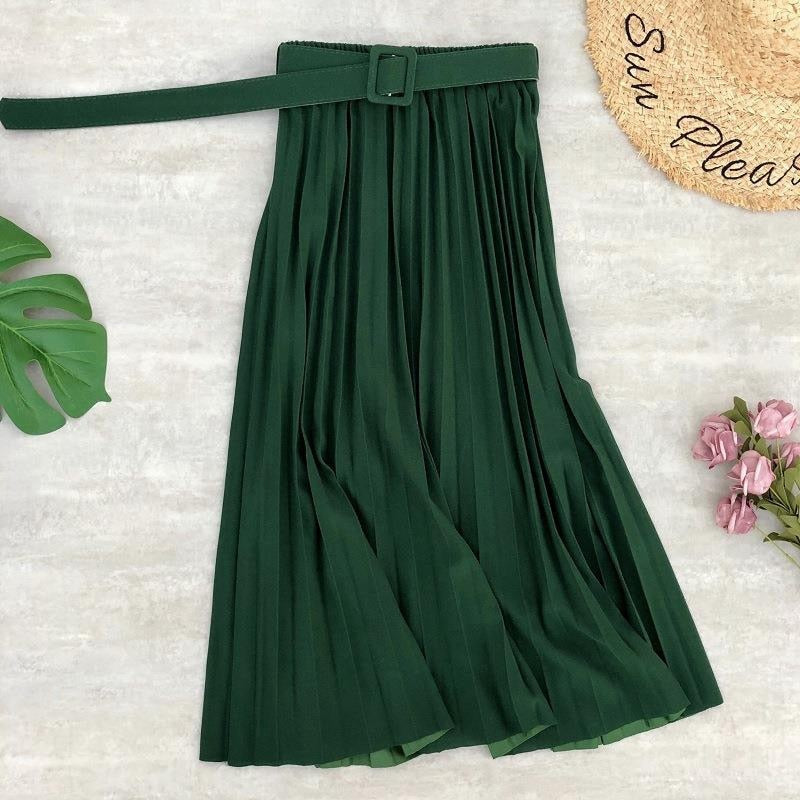 Vintage High Waist Skirt