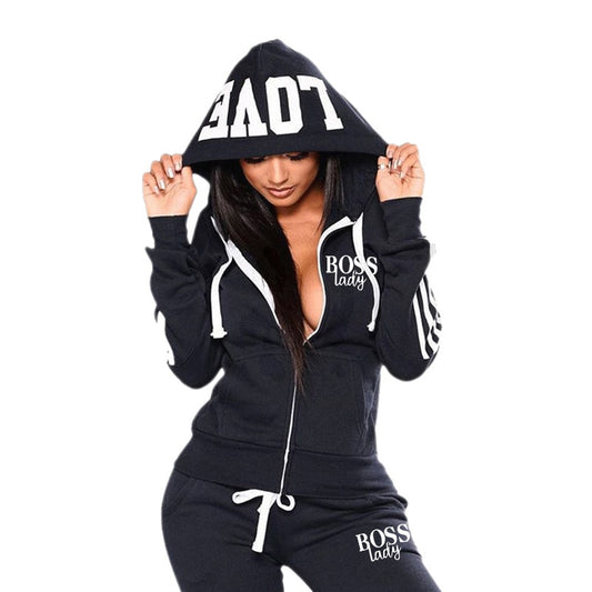 Fall Fashion Women's Hoodie and Sweatpants