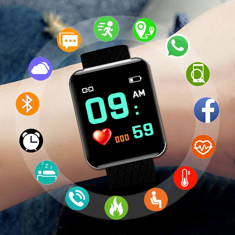 Digital Smart Wristwatch Bluetooth