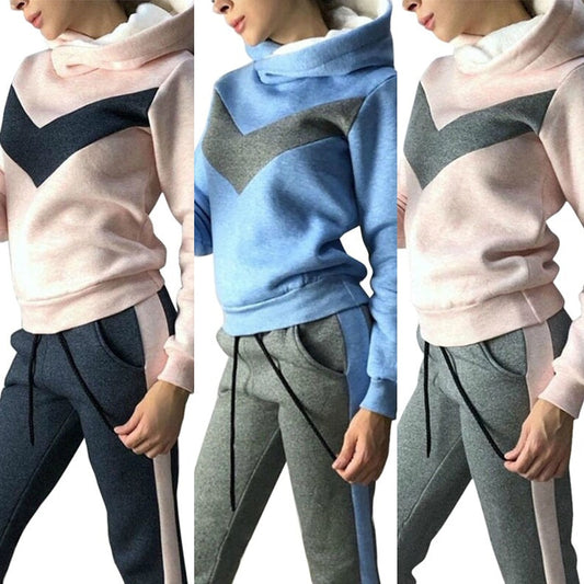 Fleece Hoodies Pullover Sweatshirts And Jogger Outfits