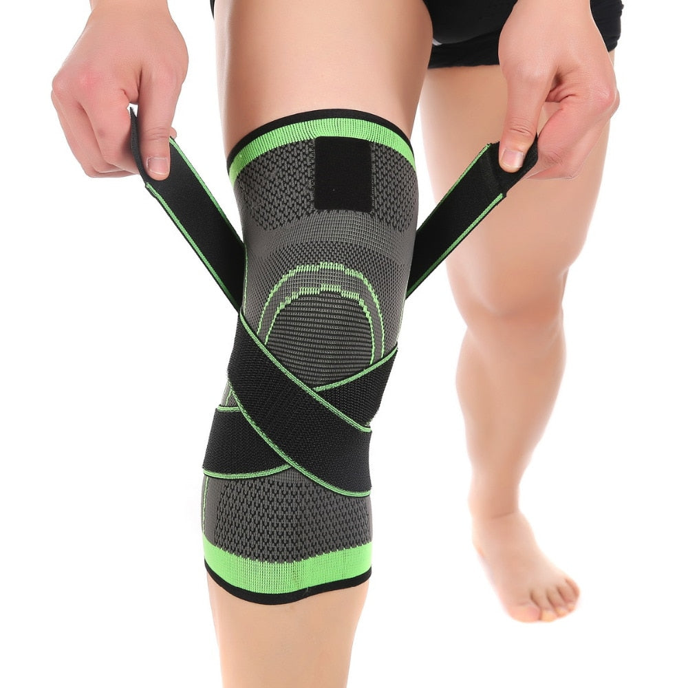 Knee Pads Support Bandage Braces Nylon Compression  Sleeve