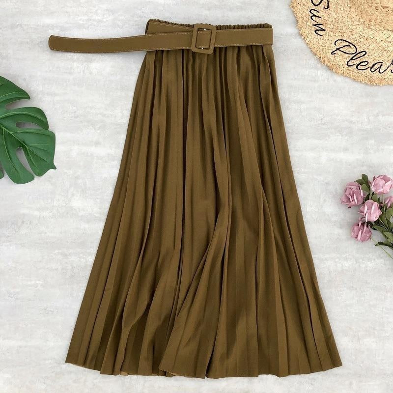 Vintage High Waist Skirt