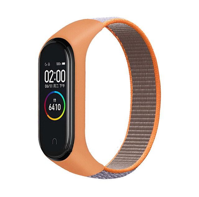 Bracelet band 5 6 Strap Nylon Sport loop for Mi band