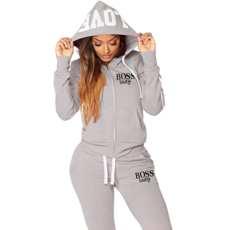 Fall Fashion Women's Hoodie and Sweatpants