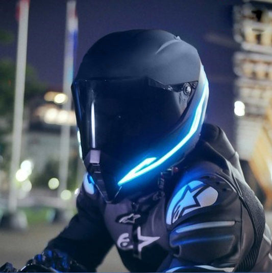 LED Cross-border Motorcycle Helmet