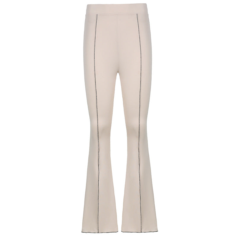 High Waist Figure Flared Pants