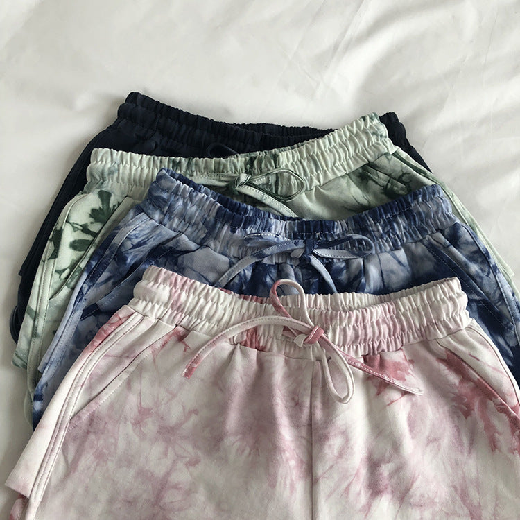 Tie-dye Loose Shorts