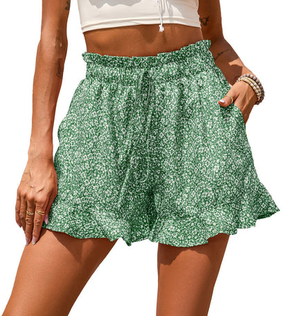 Casual Pocket Waist Shorts