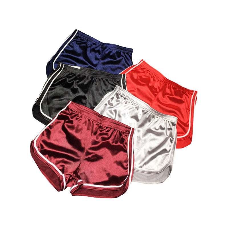 Smooth Elastic High Waist Sports Shorts