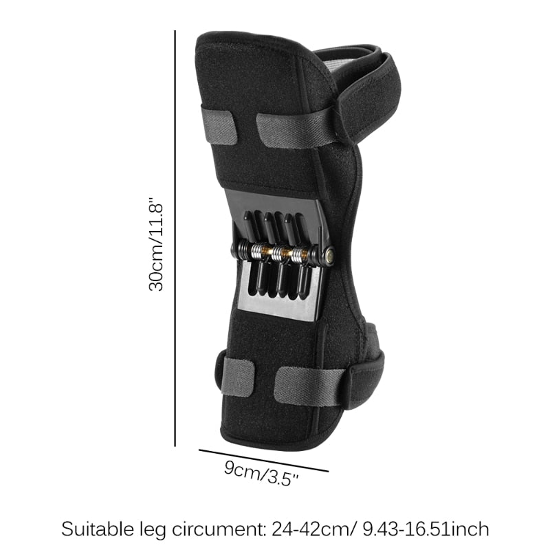 Power Knee Stabilizer Pads | Protective Exercise Knee Guard Support