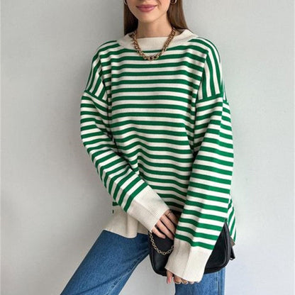 Striped Sweater Pullovers